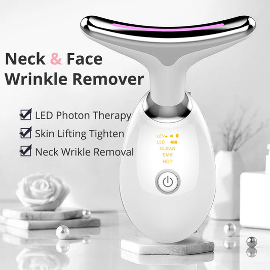 EMS Thermal Neck Lifting & Wrinkle Remover – Rejuvenate Your Skin Effortlessly!